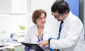 doctors working together in a lab