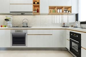 Kitchen modifications for Parkinson’s patient.