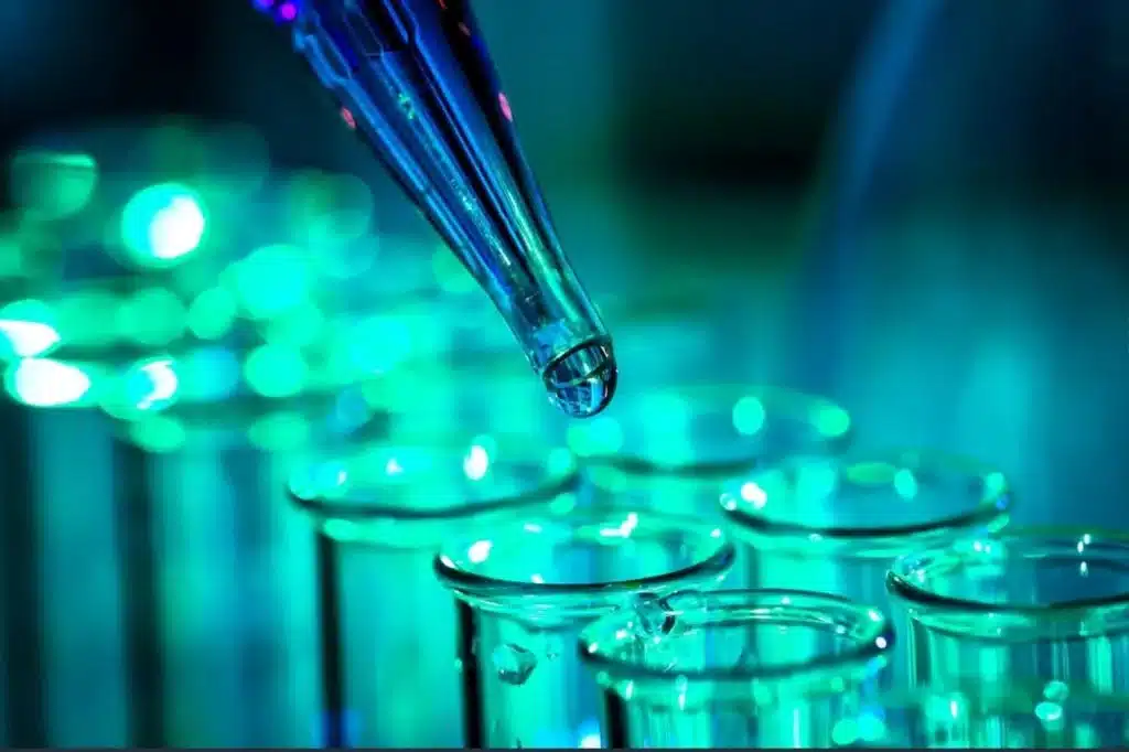 Abstract biotech / drug discovery data visualization